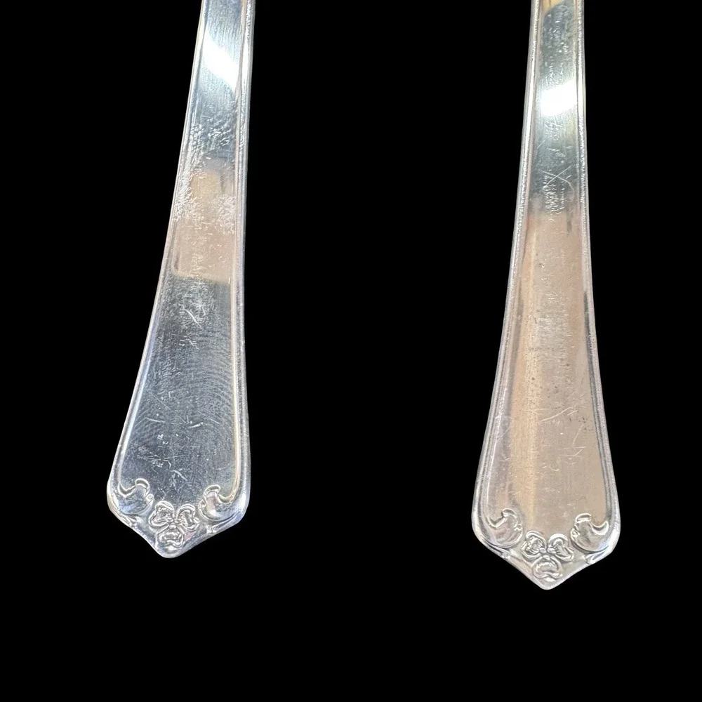 Rosemary by Easterling Sterling Silver Iced‎ Tea Spoons Set of 2